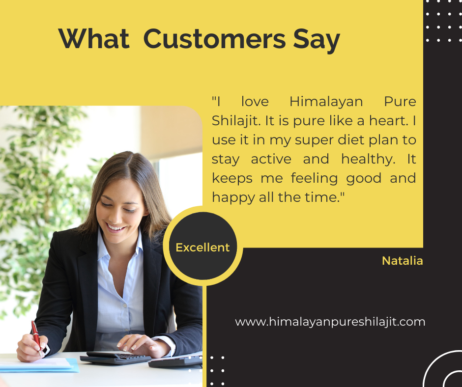 himalayan pure shilajit customer